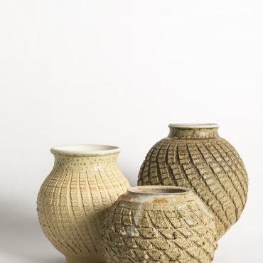 Colección jarrones texturizados