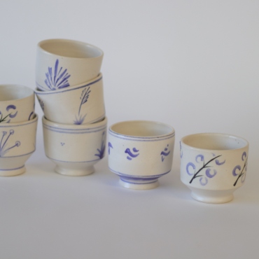 Vajilla Azul Talavera (cuencos + platos + tazas)